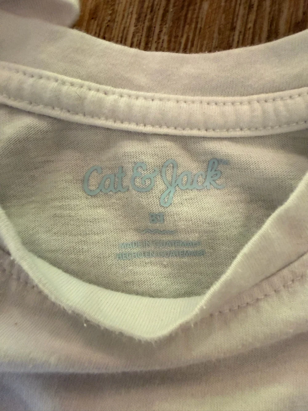Children’s Place + Cat & Jack Lot x 3 White Long Sleeve Tees Size 3T